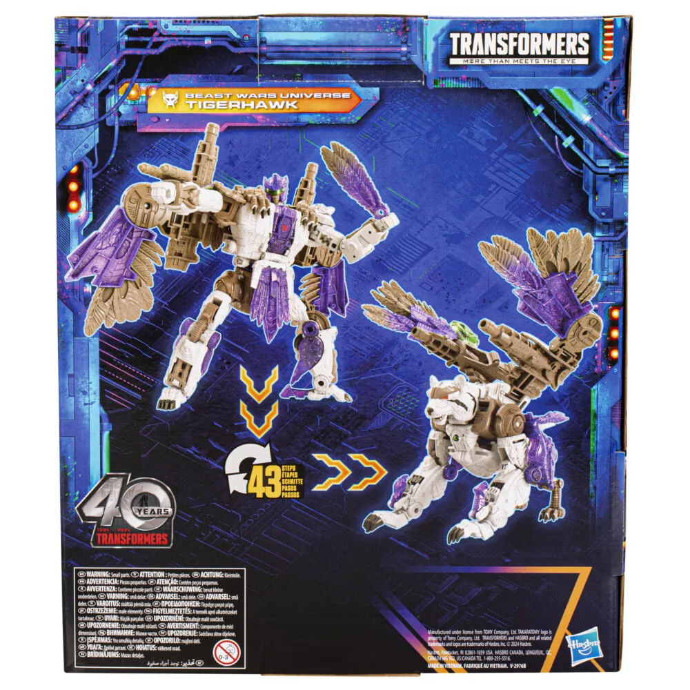 Transformers Legacy United Leader Class Beast Wars Universe Tigerhawk F85505X21 Thumbnail 5