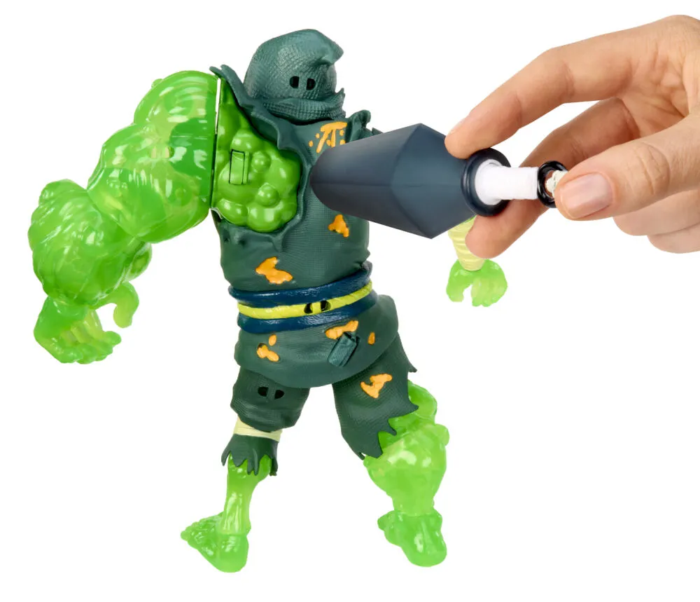 MGA Entertainment Ninjombie Action Figure - Haz Mat 121978-EUC Oyuncak Figür Thumbnail 8