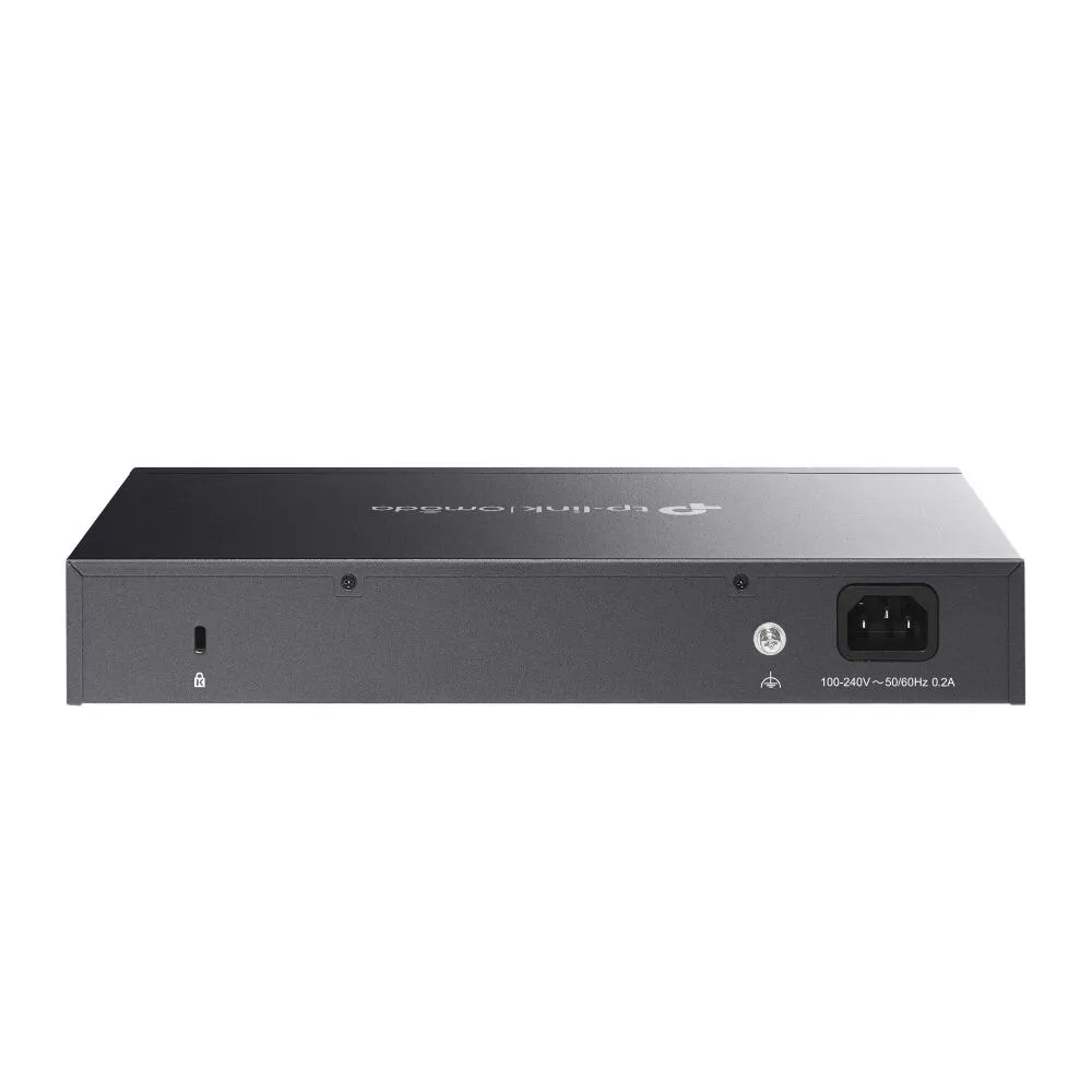 TP-Link Omada SG3210 Gözetilmiş L2/L3 Gigabit Ethernet (10/100/1000) 1U Siyah Thumbnail 1