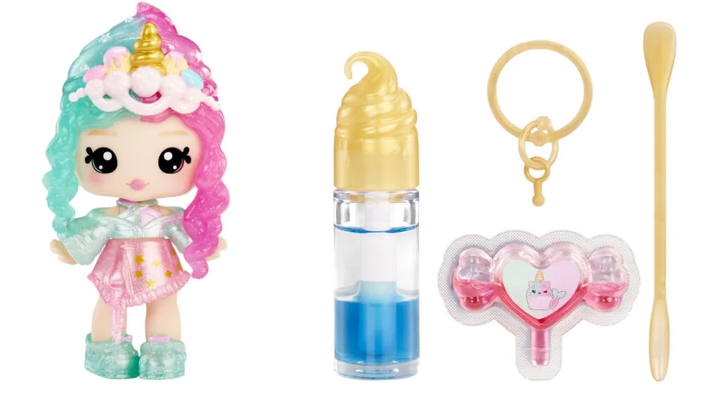 MGA Entertainment Yummiland Mystery Lip Gloss Doll - 546085-EUC Oyuncak Bebek Thumbnail 2