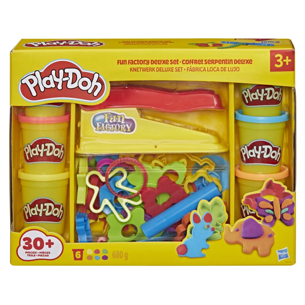 Play-Doh Eğlence Fabrikası Deluxe Seti Sanat ve El İşi Oyuncakları