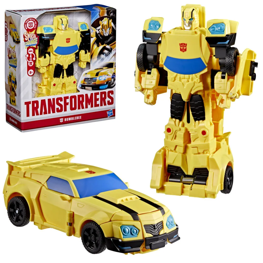 Hasbro Transformers Smash Changers Bumblebee Thumbnail 2