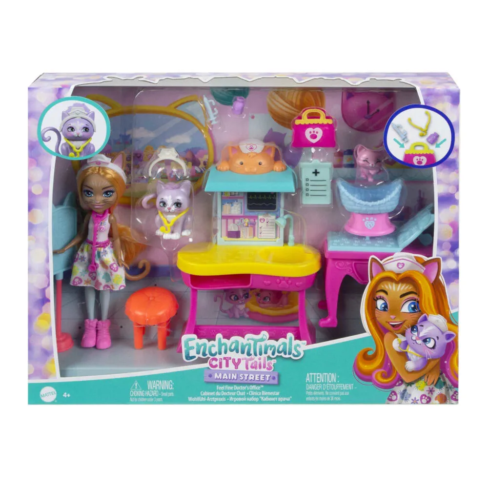 Enchantimals City Tails HLH22 Oyuncak Oyun Setleri Thumbnail 9
