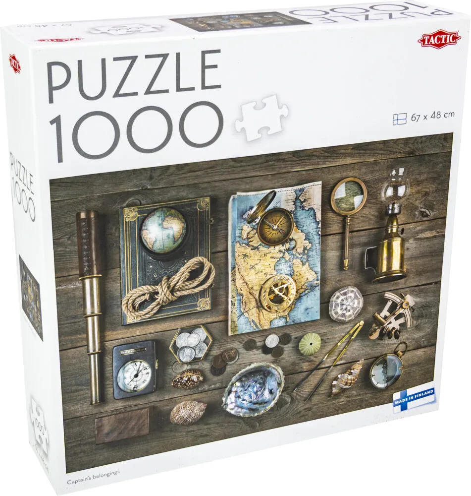 Tactic Lovers Captain’s belongings Yapboz 1000 adet Sanat Thumbnail 1