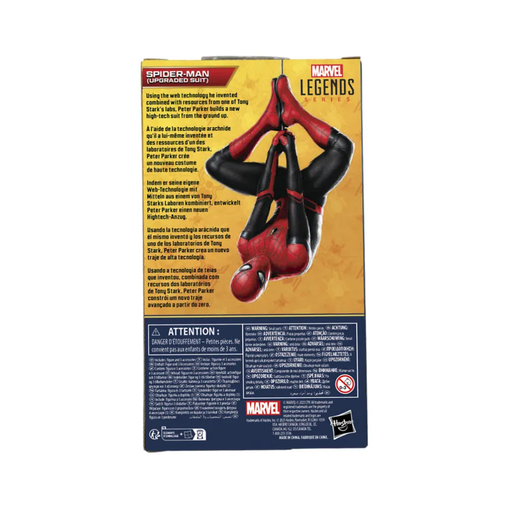 Hasbro Marvel Legends Series Spider-Man (Upgraded Suit) G06065C0 Oyuncak Figür Thumbnail 9