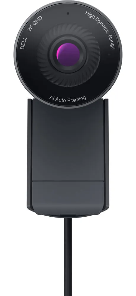 DELL WB5023 webcam 2560 x 1440 Piksel USB 2.0 Siyah Thumbnail 1