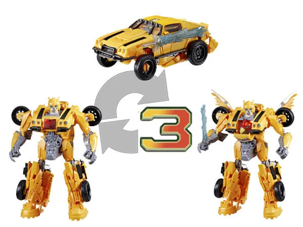 Hasbro Transformers Beast Mode Bumblebee Thumbnail 2