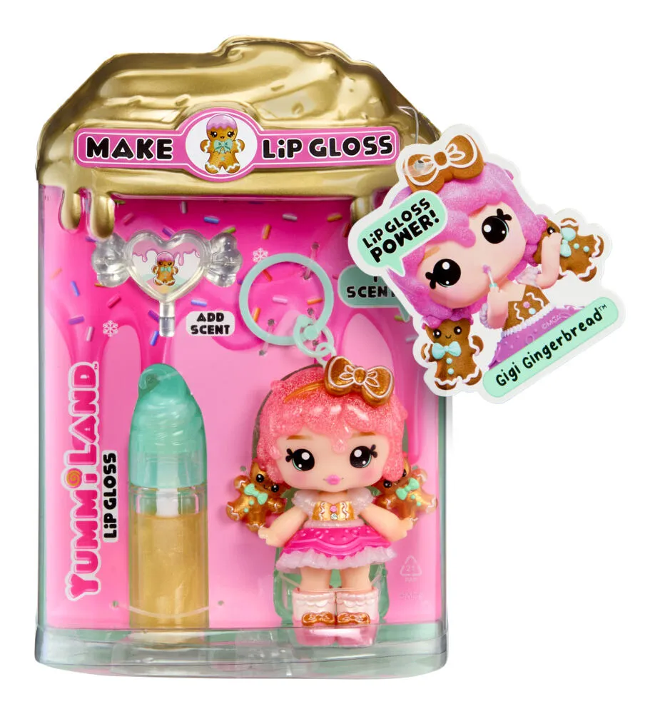 MGA Entertainment Yummiland Holiday Lip Gloss Doll - 546047-EUC Oyuncak Bebek Thumbnail 7