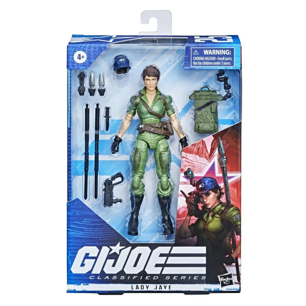 Hasbro G.I. Joe Classified Series Lady Jaye F09655X0 Oyuncak Figür Thumbnail 2