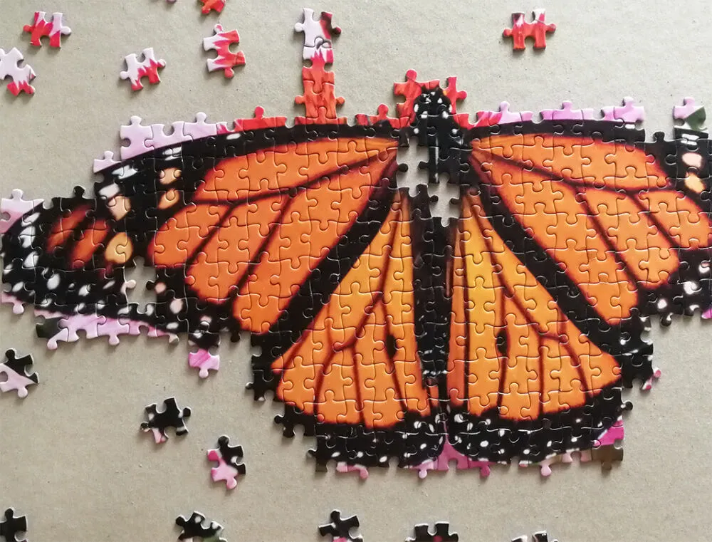 Tactic Monarch Butterfly 1000 Parça 58315 Puzzle Thumbnail 5