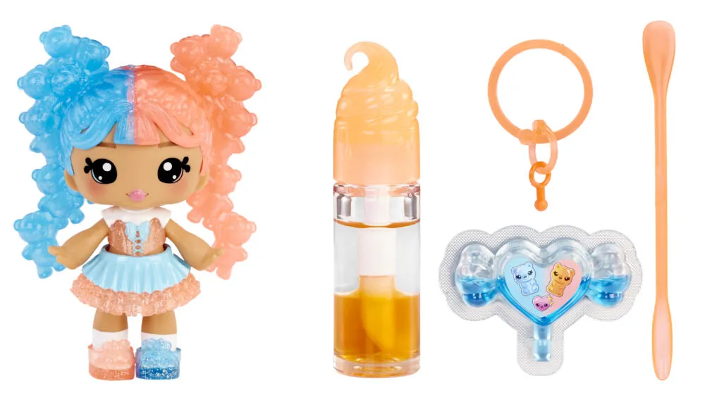 MGA Entertainment Yummiland Mystery Lip Gloss Doll - 546580-EUC Oyuncak Bebek Thumbnail 1