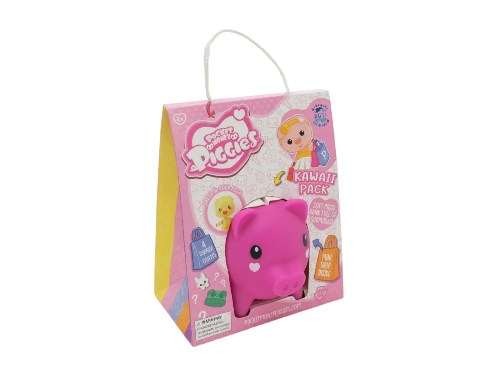 Pocket Money Piggies Kawaii Pack 37317 Oyuncak Figür Thumbnail 6