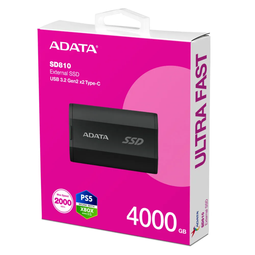 ADATA SD810-4000G-CBK 4 TB SSD Thumbnail 10