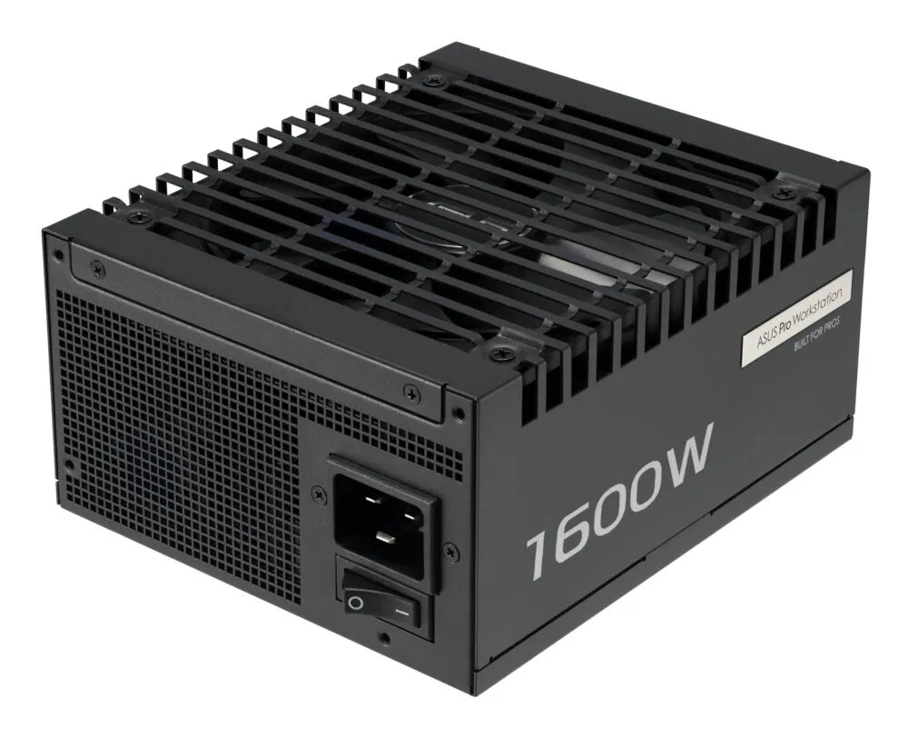 ASUS Pro WS 1600W Platinum 90YE00Z2-B0NA00 80 PLUS ATX Güç Kaynağı Thumbnail 11
