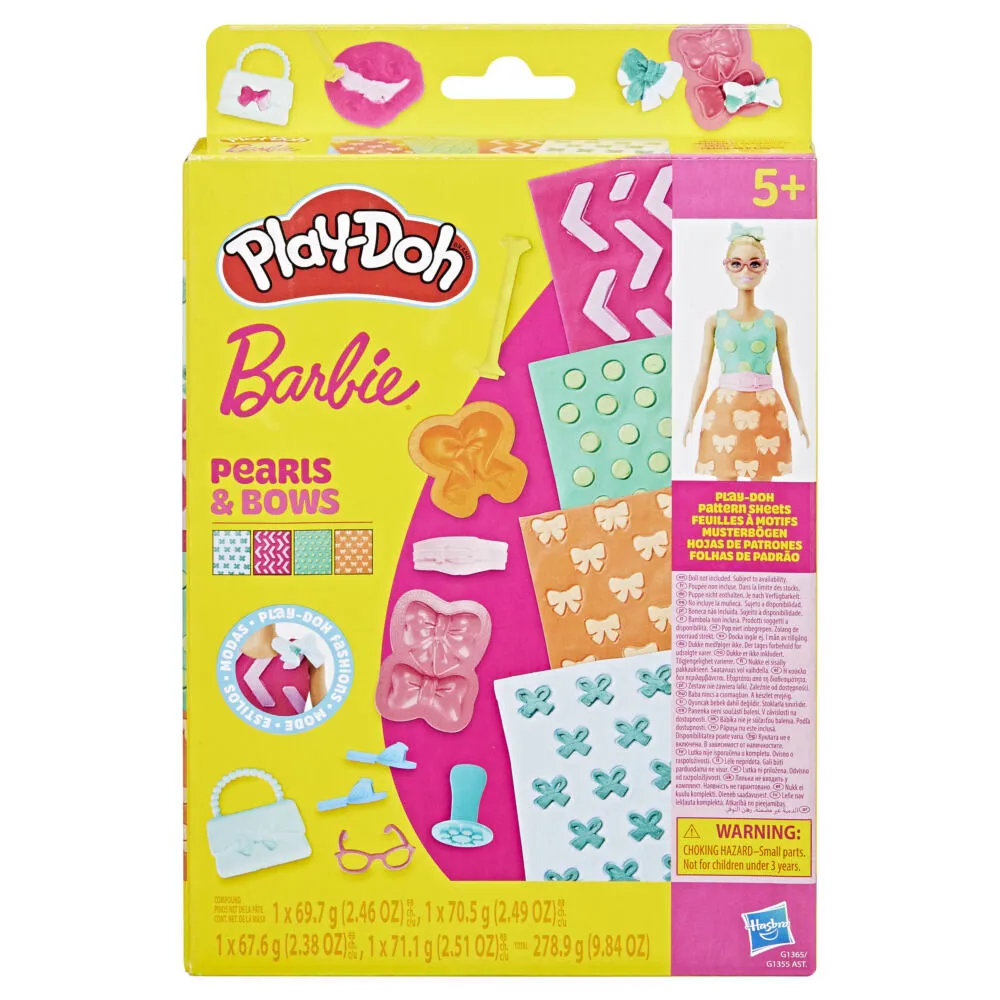 Play-Doh Barbie İnciler ve Fiyonklar Sanat ve El İşi Oyuncakları