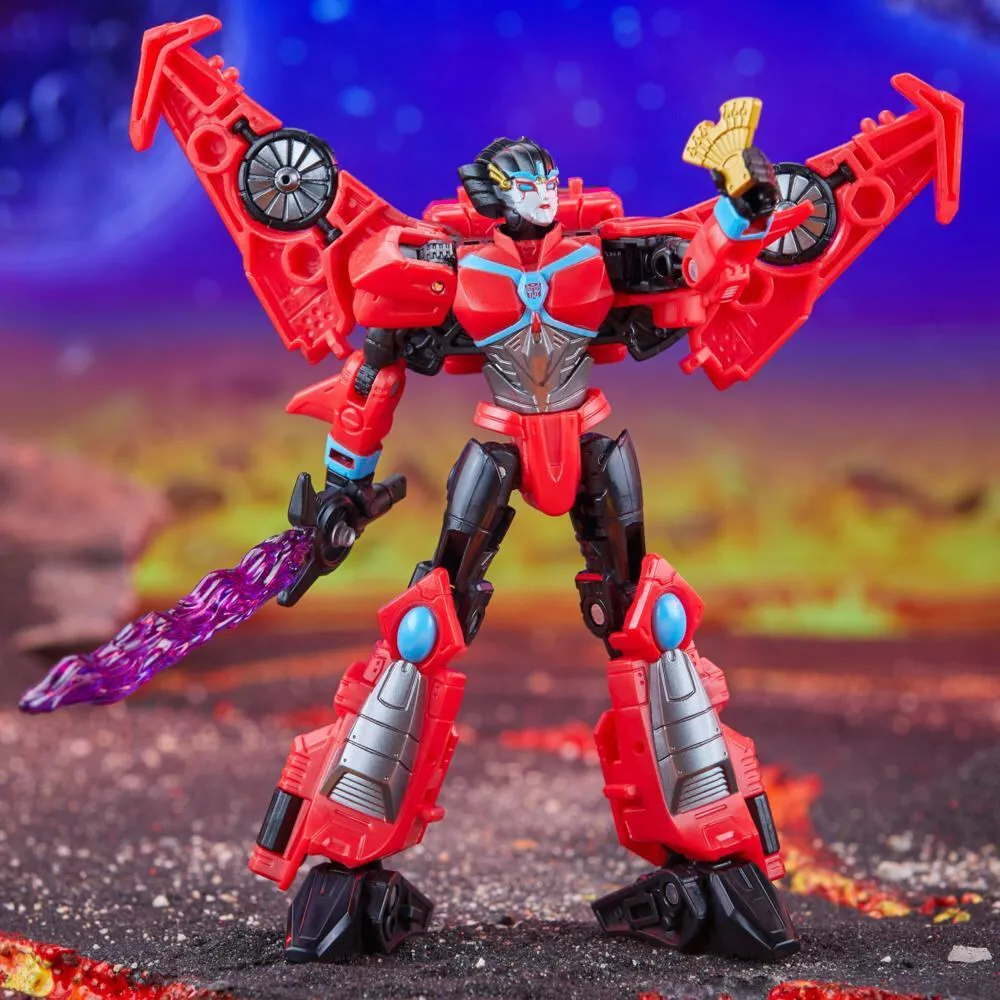 Hasbro Transformers: Legacy United Deluxe Class Cyberverse Universe Windblade F85285X0 Thumbnail 11