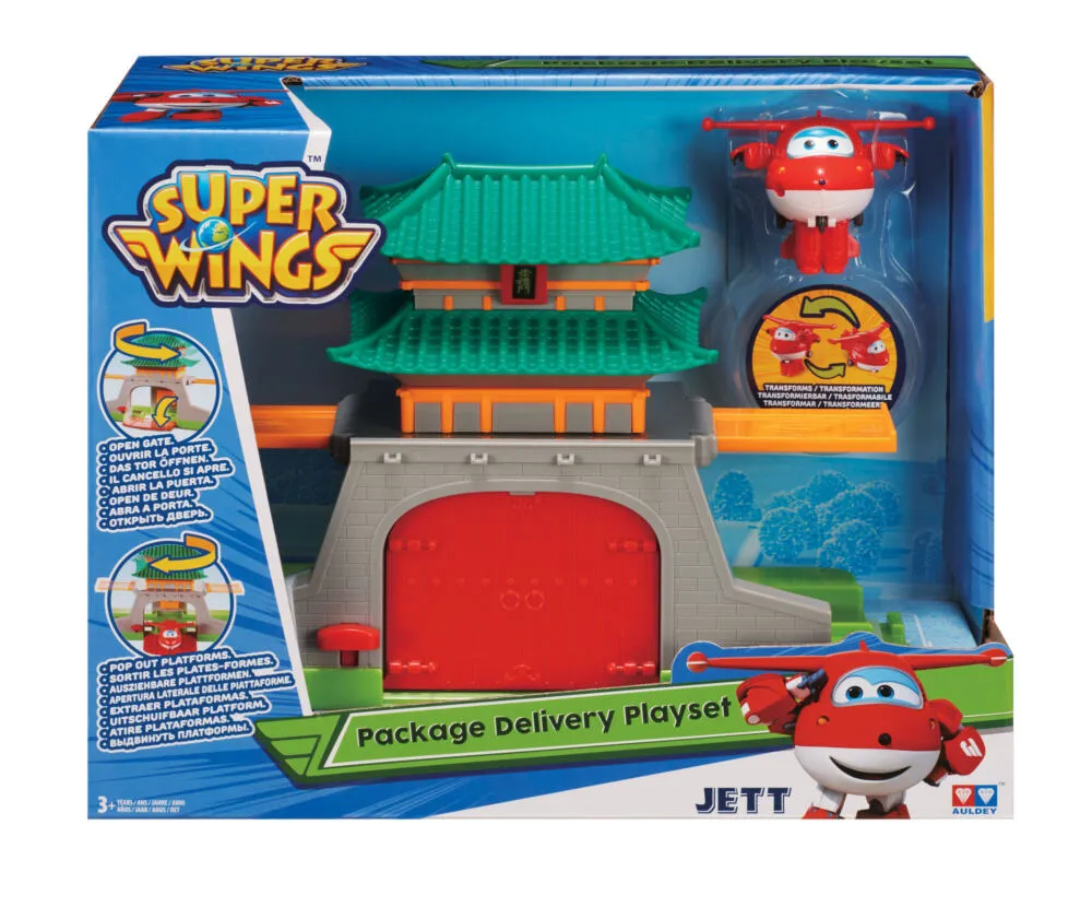 Alpha Group Package Delivery - Jett（small） YW710811 İnşaat Oyuncak Oyun Setleri Thumbnail 4