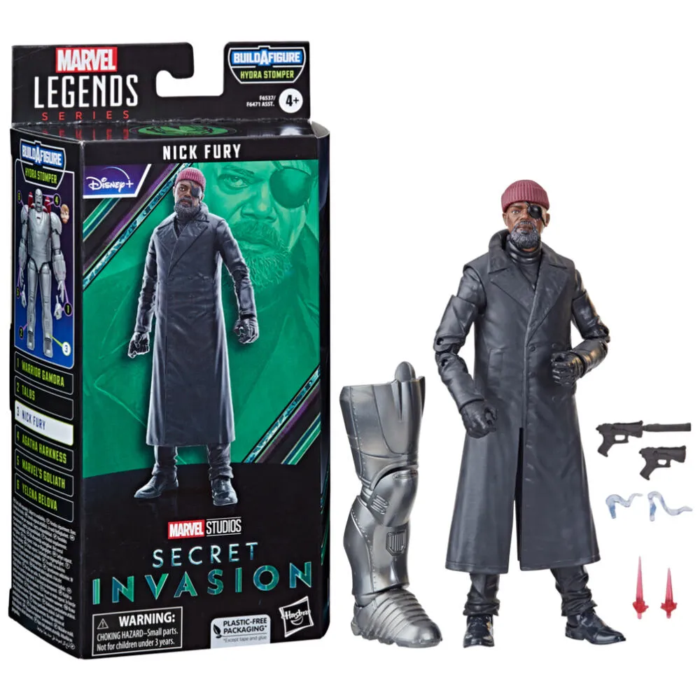 Hasbro Marvel Legends Series Nick Fury F6537XJ0 Oyuncak Figür Thumbnail 9