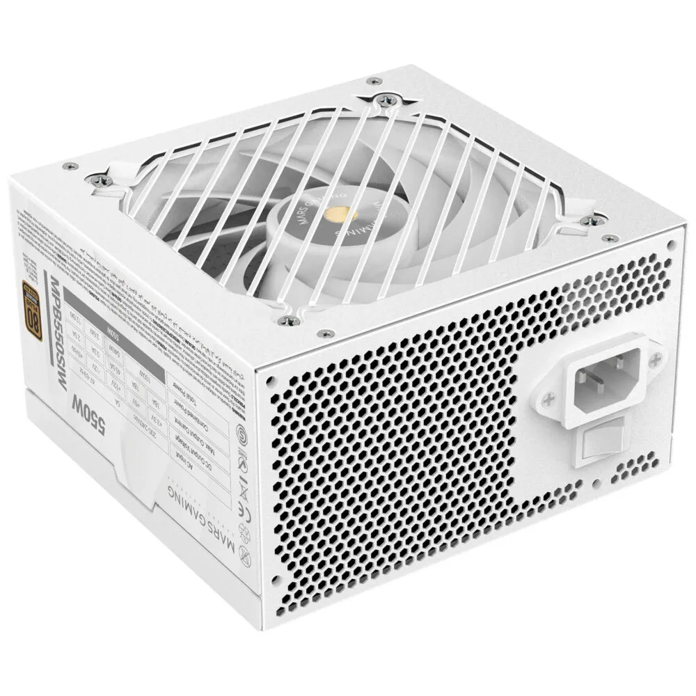 Mars Gaming MPB550SIW 550 W 80 PLUS Bronze ATX Güç Kaynağı Thumbnail 2