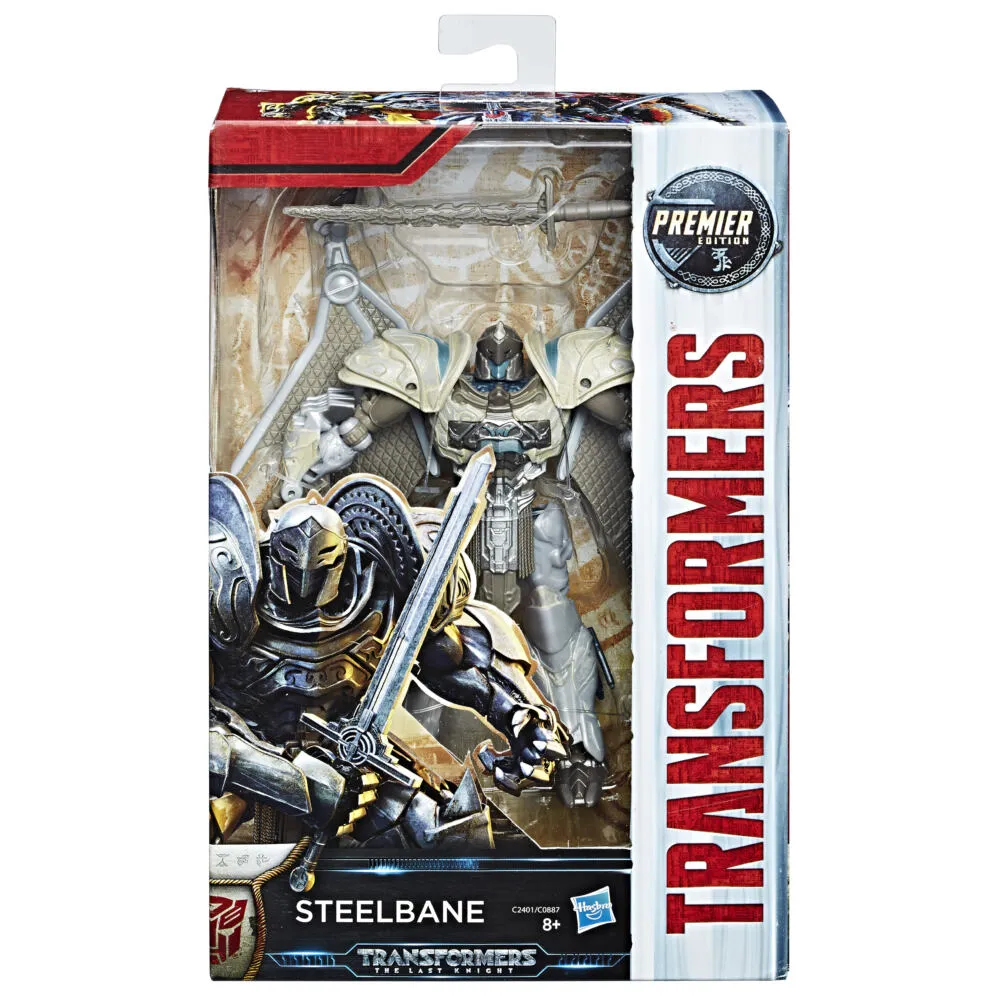 Hasbro Transformers: The Last Knight Premier Edition Deluxe Steelbane C2401 Thumbnail 1