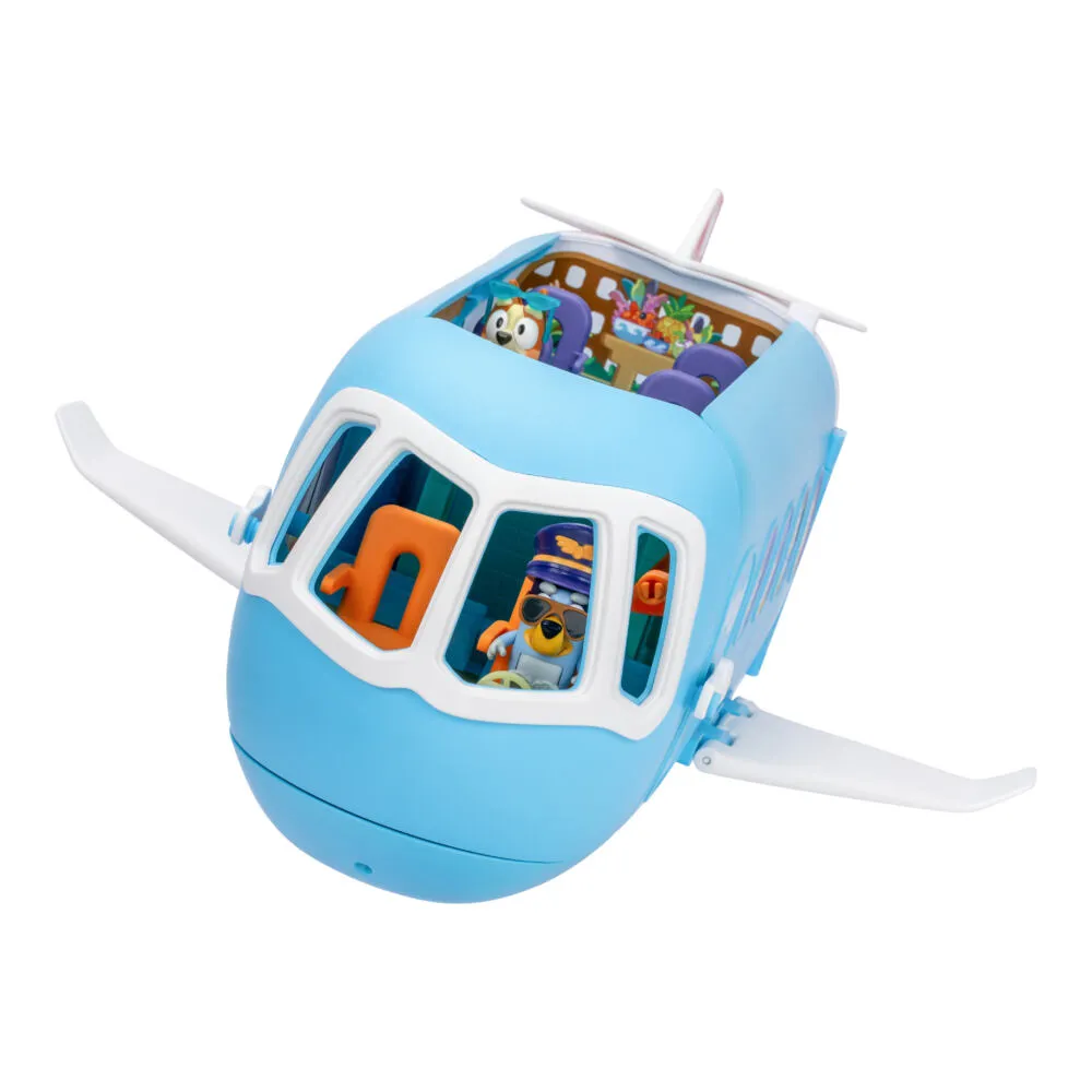 Moose Toys Bluey 3 in 1 Airplane Playset MS17670 Thumbnail 1