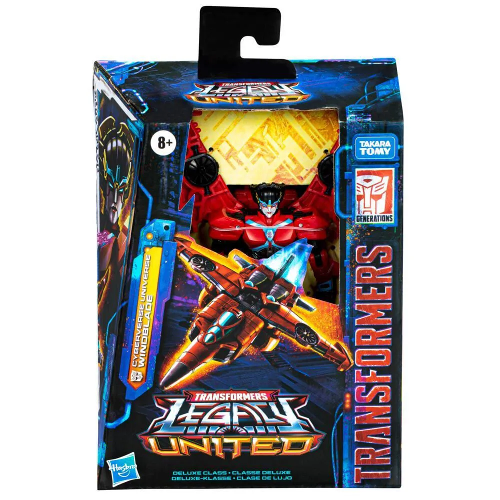 Hasbro Transformers: Legacy United Deluxe Class Cyberverse Universe Windblade F85285X0 Thumbnail 5
