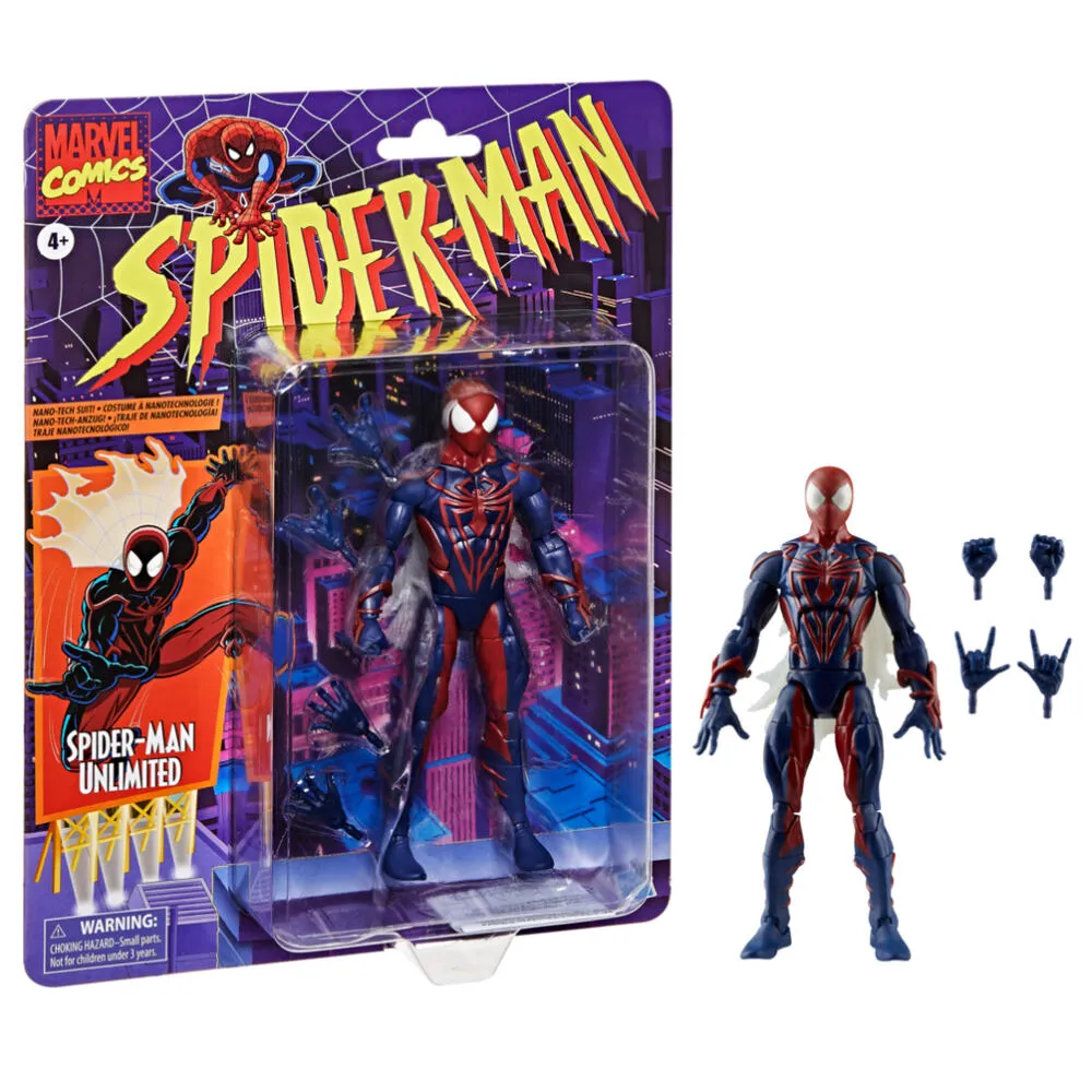 Hasbro Marvel Legends Series Spider-Man Unlimited G07855X0 Oyuncak Figür Thumbnail 5