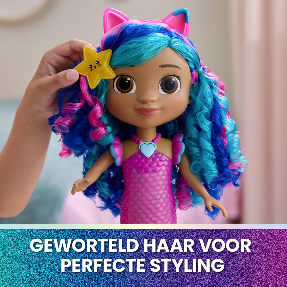 Spin Master Gabby's Dollhouse GDH OTH Movie Feature Mermaid Doll GML 6074338 Oyuncak Bebek Thumbnail 12