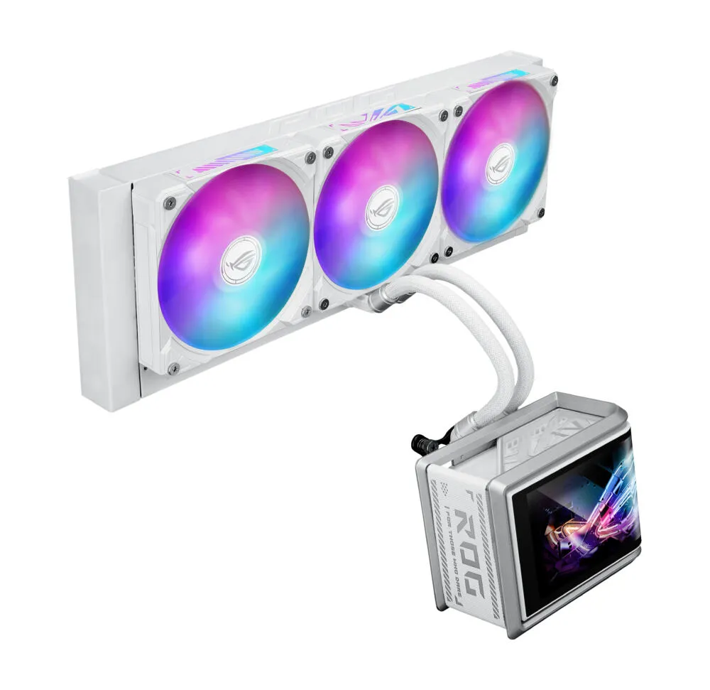 ASUS ROG Ryuo IV SLC 360 ARGB White Edition 90RC0152-B0EAY0 Thumbnail 10