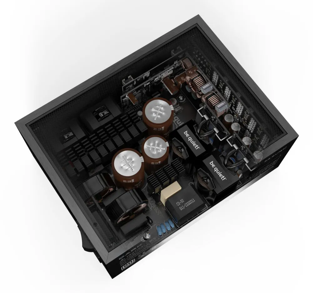 be quiet! Dark Power Pro 13 1600W güç kaynağı ünitesi 20+4 pin ATX Siyah Thumbnail 5