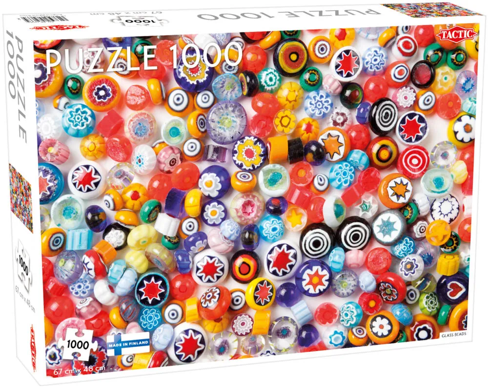 Tactic Glass Beads Pattern 1000 Parça 58266 Puzzle
