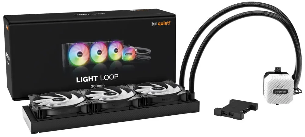 be quiet! LIGHT LOOP 360mm Black BW022 Thumbnail 6