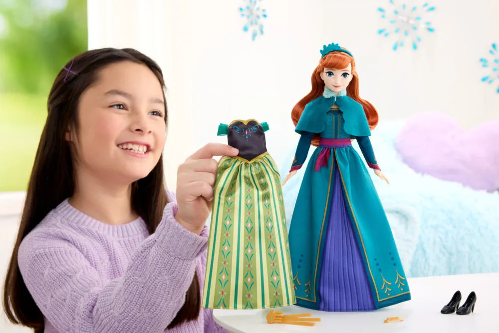 Mattel Disney Frozen JDX42 Anna Oyuncak Bebek Thumbnail 1