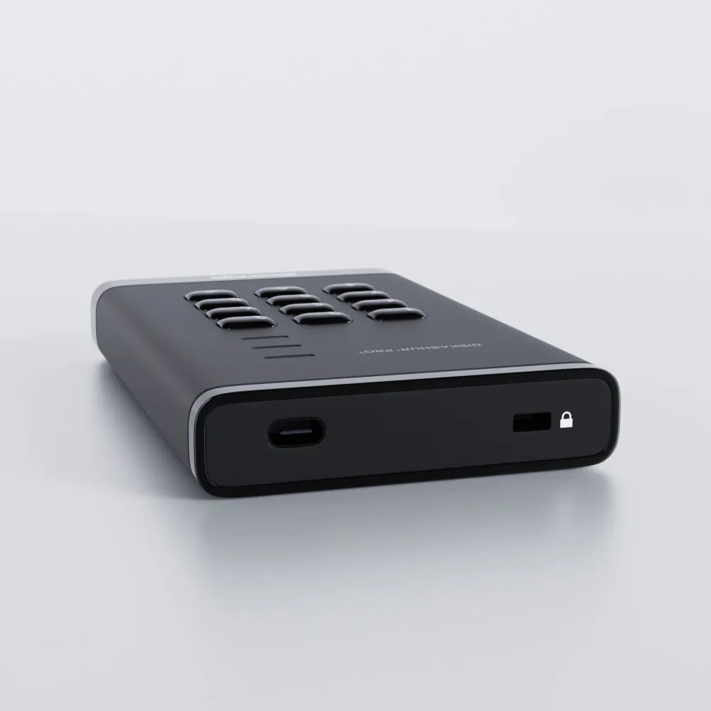 iStorage diskAshur PRO3 HDD IS-DAP3-256-2000-F 2 TB USB 3.2 Harici Hard Disk Thumbnail 5