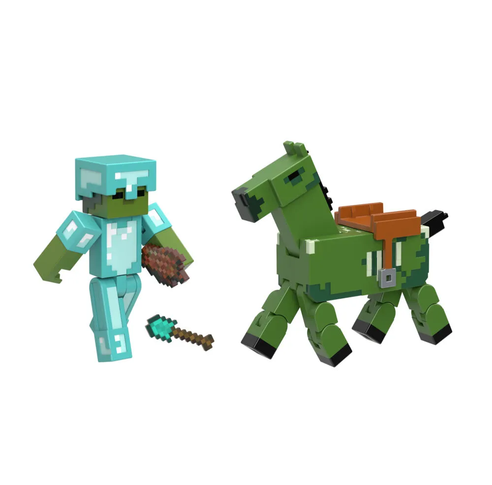 Mattel Minecraft HLB32 Mayın tarlası 2 Parça Oyuncak Figür Thumbnail 8