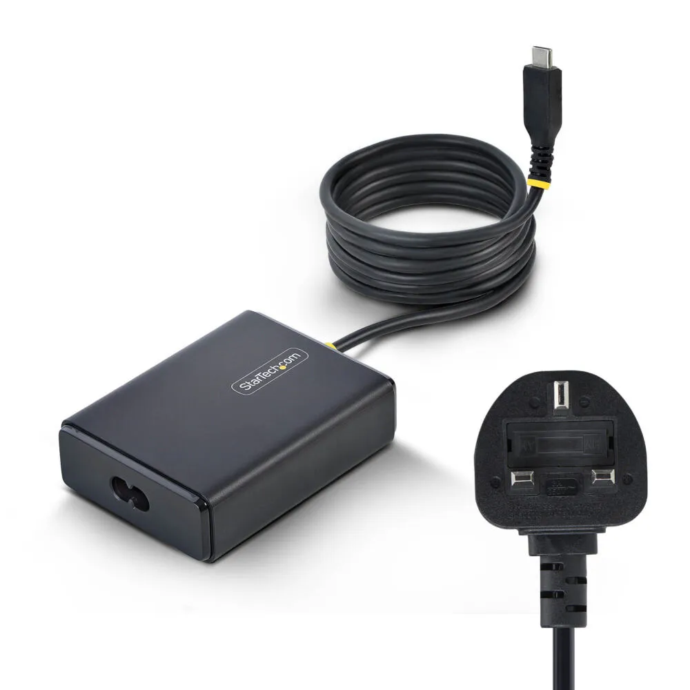 StarTech.com 1100LU-USB-C-CHARGER şarj aleti & çevirici Bina içi 100 W Siyah Şarj Ürünleri