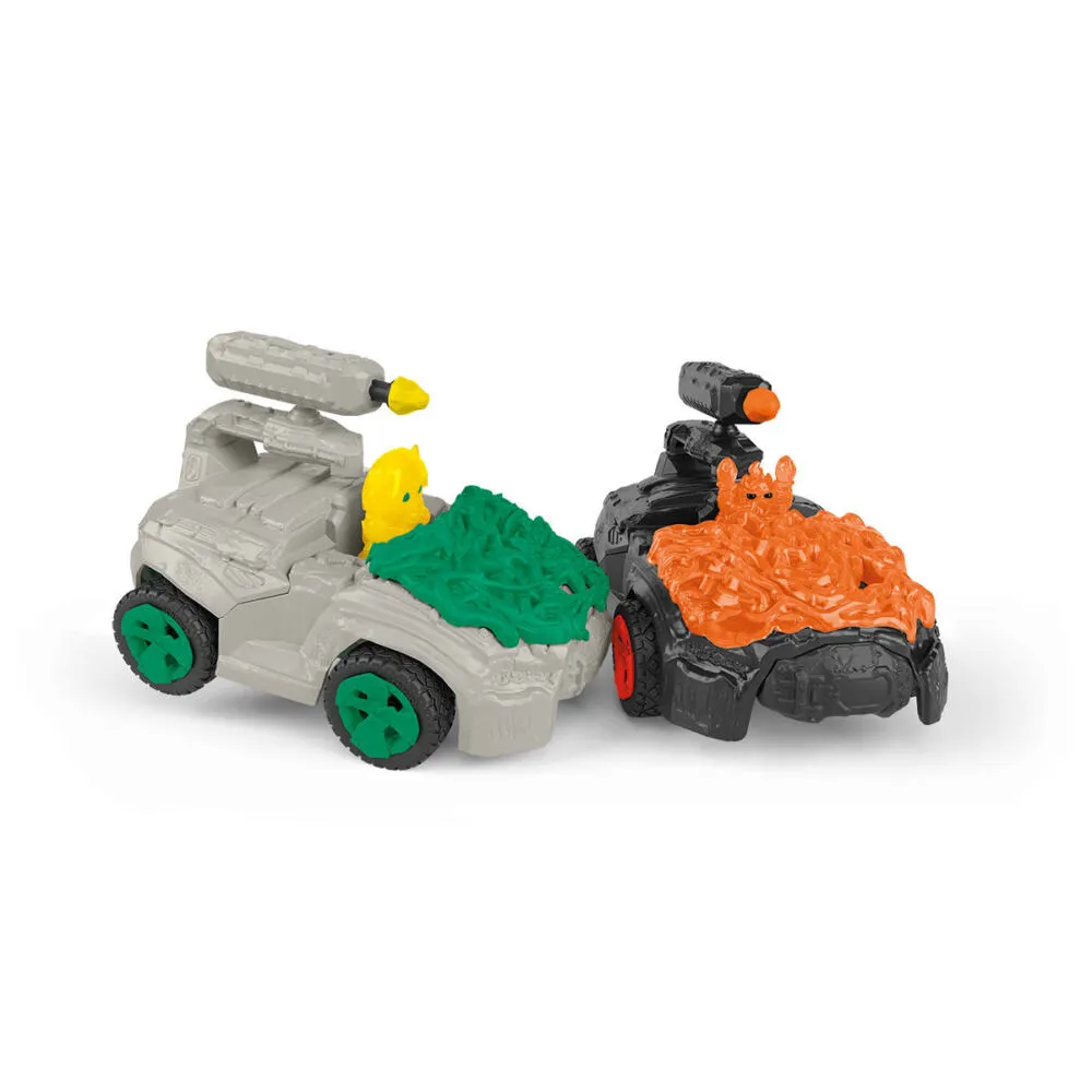 schleich 42671 Robots / Mini Creatures, Jungle World, Crashmobil 17 Parça Oyuncak Figür Thumbnail 2