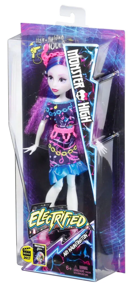 Monster High DVH68 Ari Hauntington Oyuncak Bebek Thumbnail 4