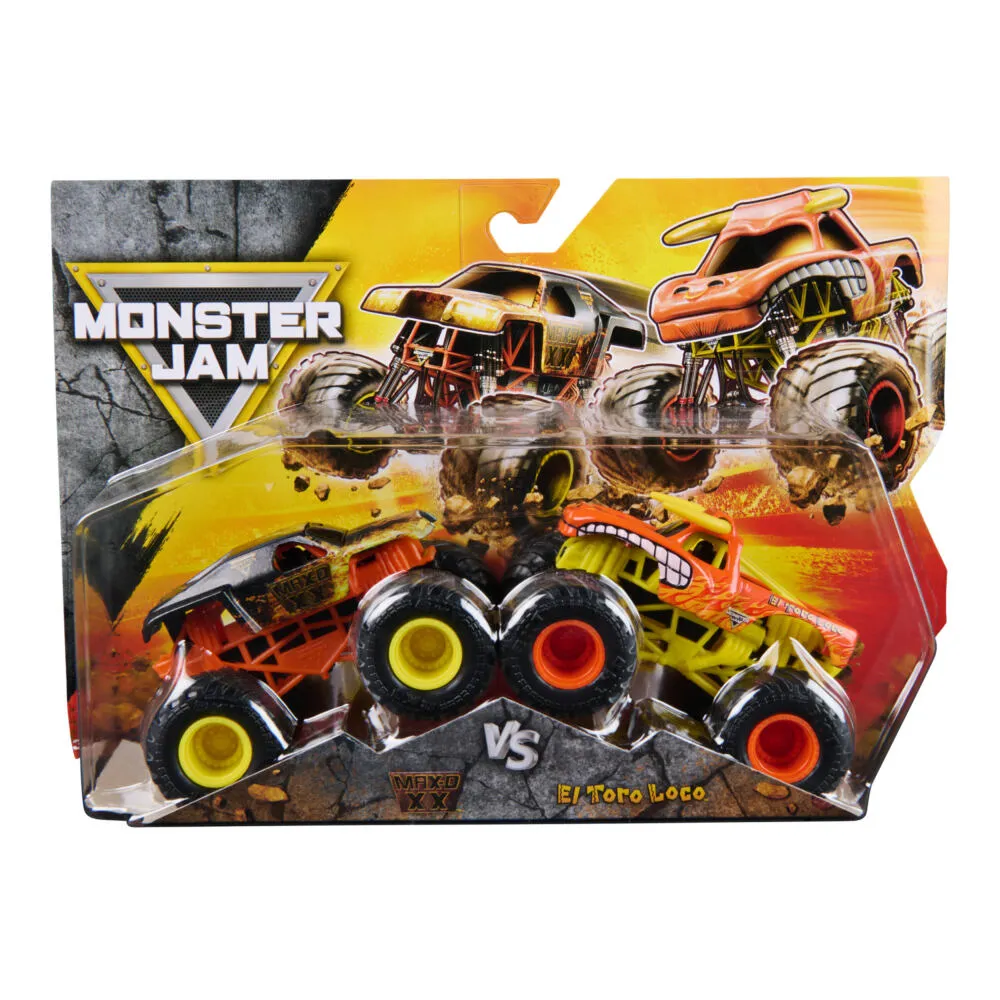 Spin Master Monster Jam MNJ VHC 1to64 MaxD Vs ETL 2pk M33 GML Oyuncak Araç