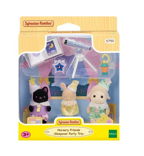 Sylvanian Families 5750 Kedi, Tavşan 7 Parça Oyuncak Figür Thumbnail 1