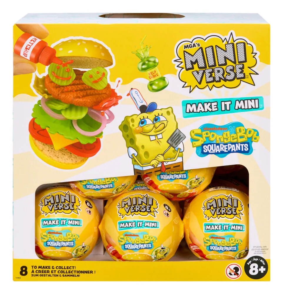 Miniverse Make It Mini SpongeBob SquarePants 599296 Thumbnail 12