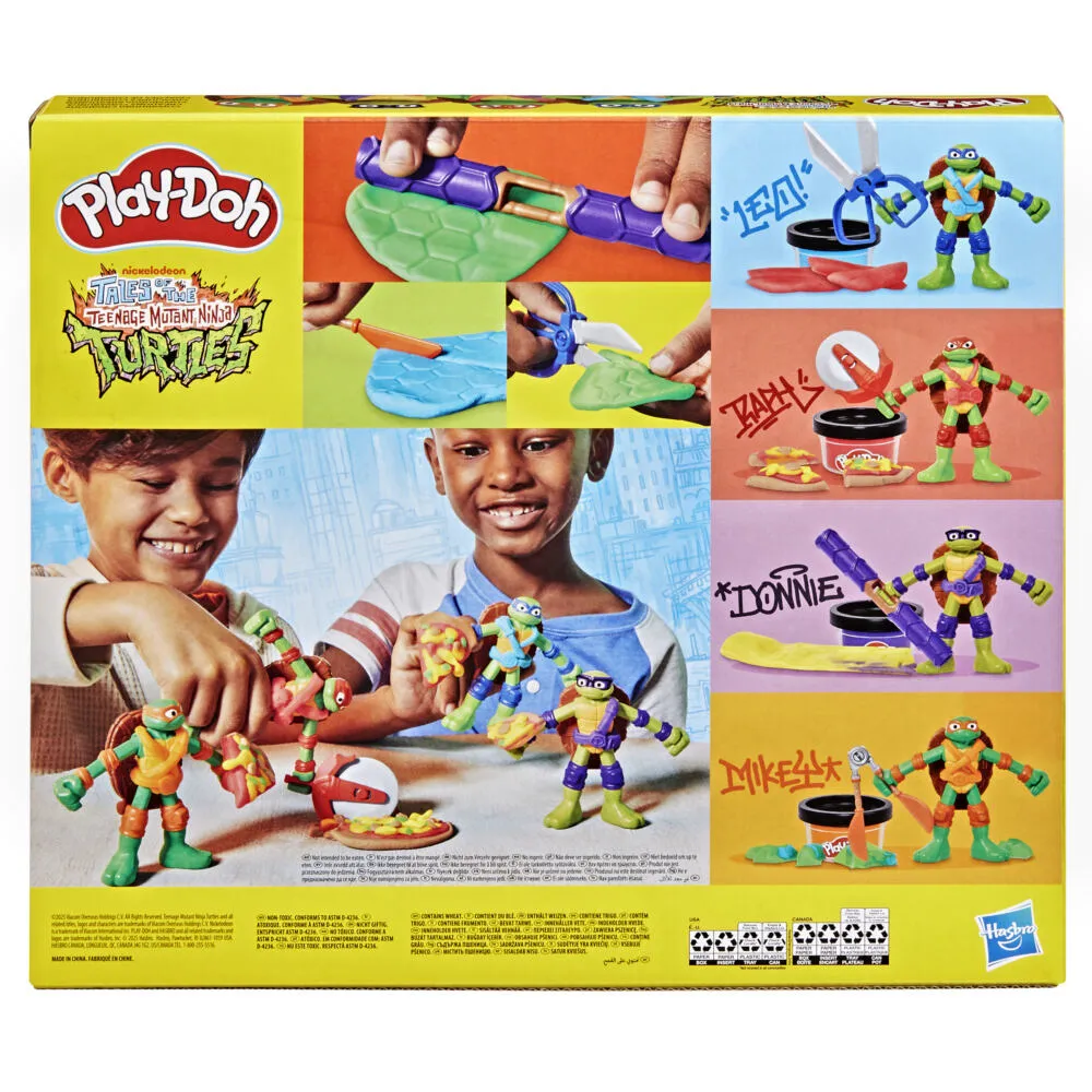 Play-Doh Teenage Mutant Ninja Turtles Cowabunga Eserleri Thumbnail 3