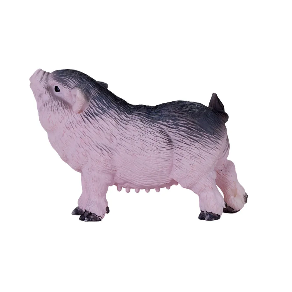 Mojo Fun Pot Bellied Piglet 381080 FARMLAND Domuz Oyuncak Figür Thumbnail 5