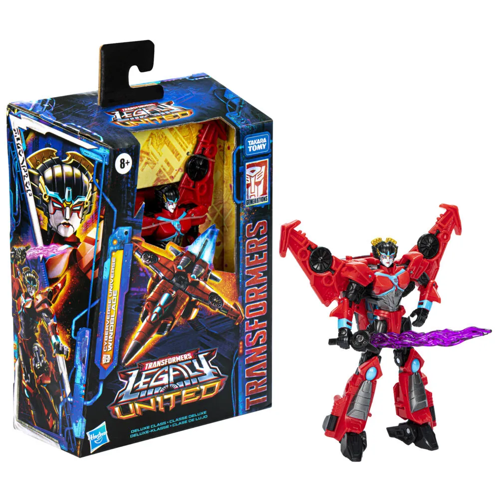Hasbro Transformers: Legacy United Deluxe Class Cyberverse Universe Windblade F85285X0 Thumbnail 3