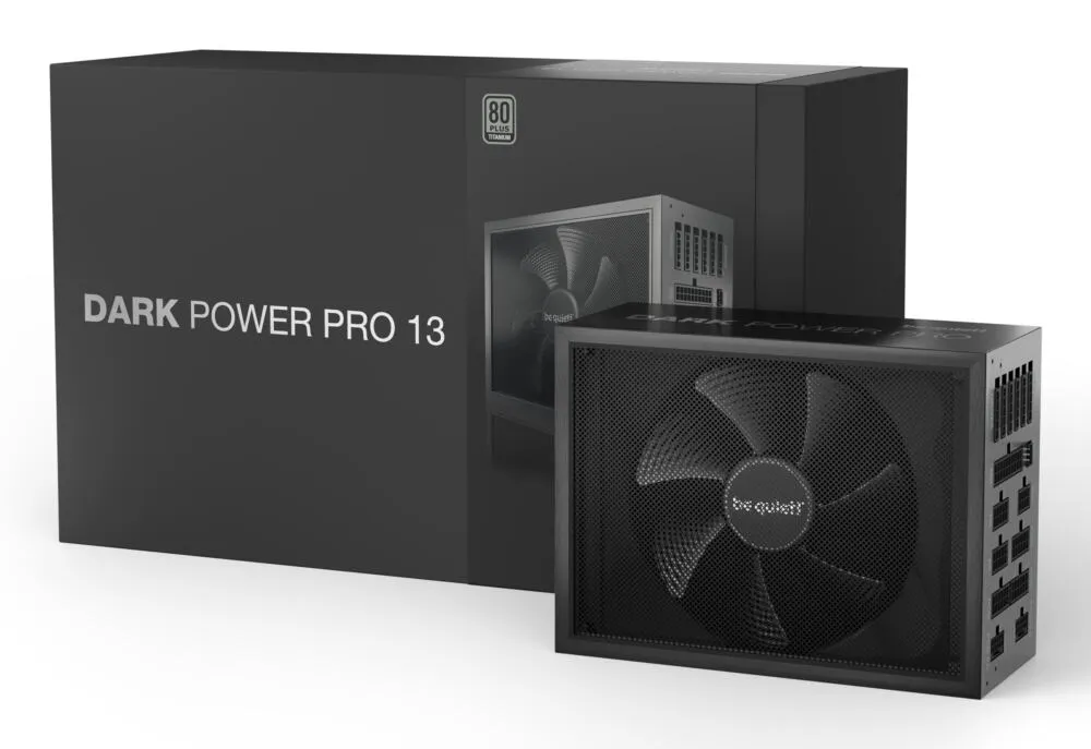 be quiet! Dark Power Pro 13 1600W güç kaynağı ünitesi 20+4 pin ATX Siyah Thumbnail 3