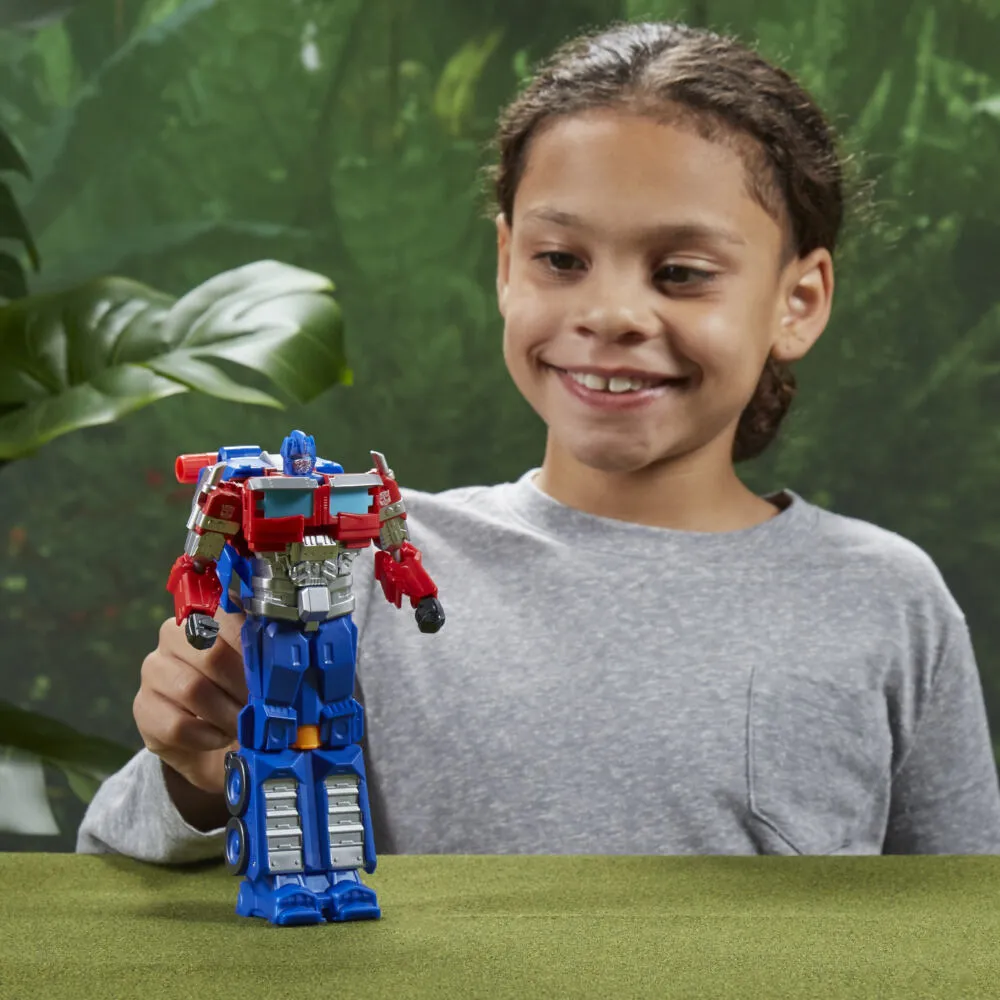 Hasbro Transformers Rise of the Beasts Movie 2 in 1 Optimus Prime Blaster F3901EU4 Thumbnail 9