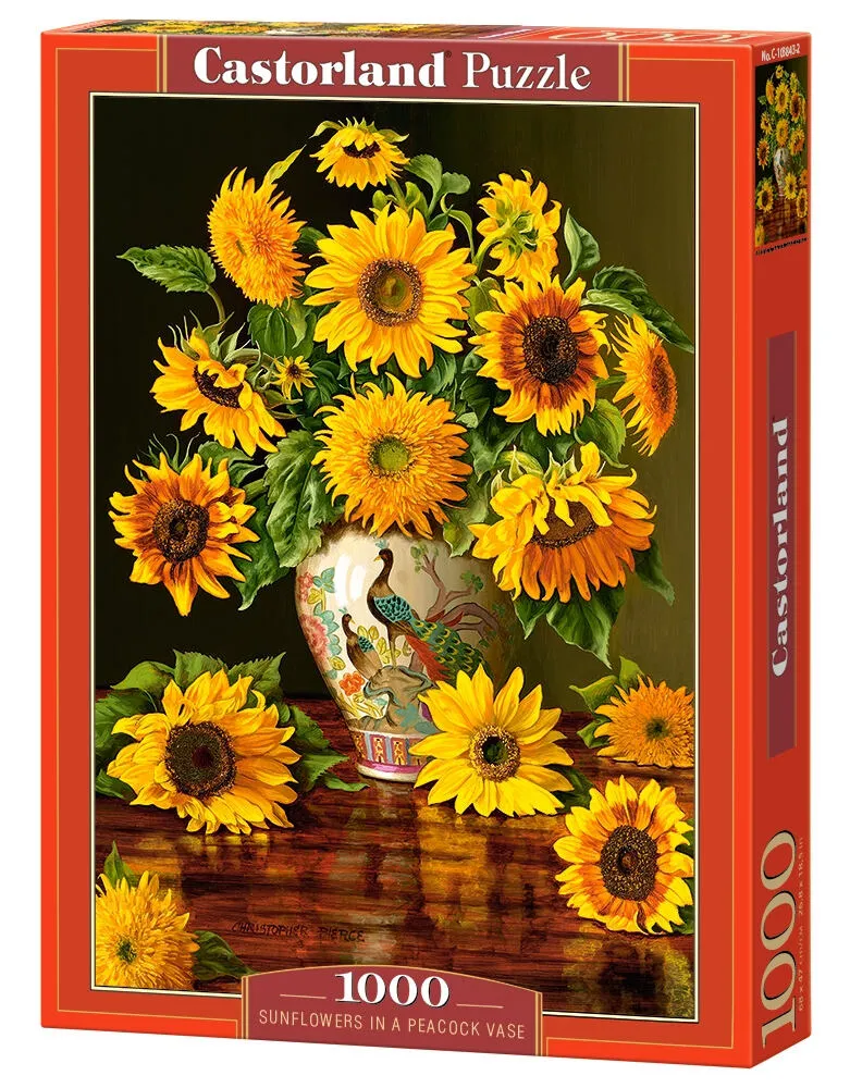 Castorland C-103843-2 puzzle Yapboz 1000 adet Flora