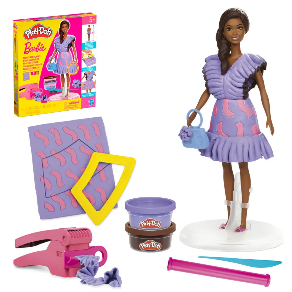 Play-Doh Barbie Fashionista Ruffles Sanat ve El İşi Oyuncakları