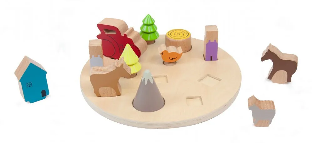 ANDREU Toys 16491 12 Parça Puzzle Thumbnail 1