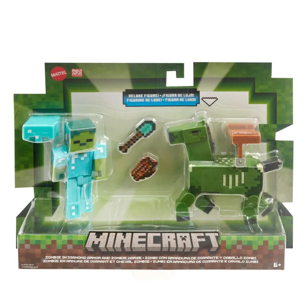 Mattel Minecraft HLB32 Mayın tarlası 2 Parça Oyuncak Figür Thumbnail 10
